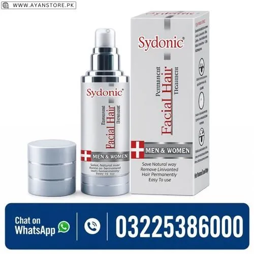 Sydonic Permanent Facial Hair Treatment Cream in Pakistan