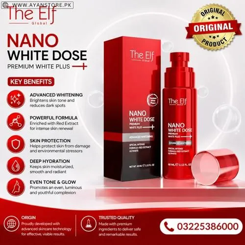 The Elf Nano White Dose Serum in Pakistan