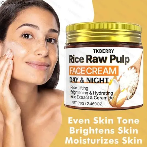 Tkberry Rice Raw Pulp Face Cream Tkberry Rice Raw Pulp Face Cream