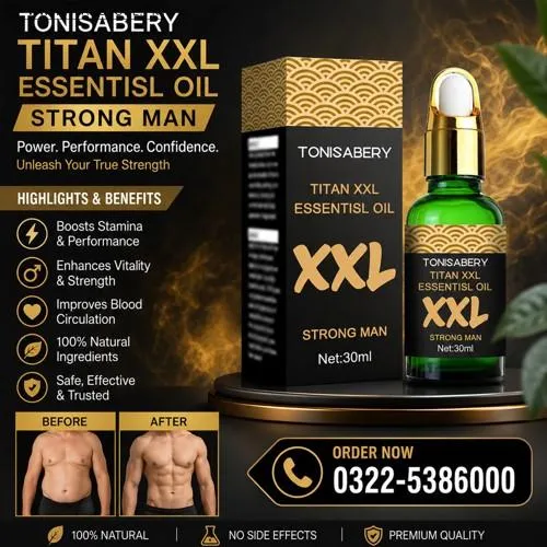 TONISABERY Titan XXL Essential Oil in Pakistan
