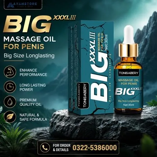 TONISABERY XXXL BIG Massage Oil in Pakistan