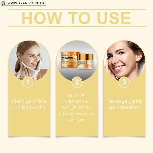 Turmeric And Vitamin C Firming Face Cream