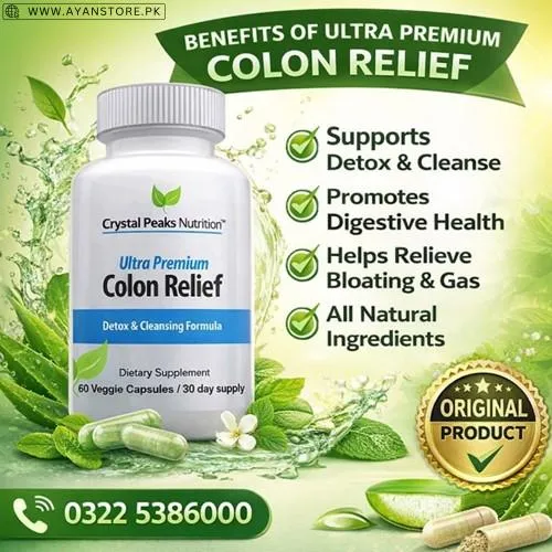 Ultra Premium Colon Relief Capsule in Pakistan