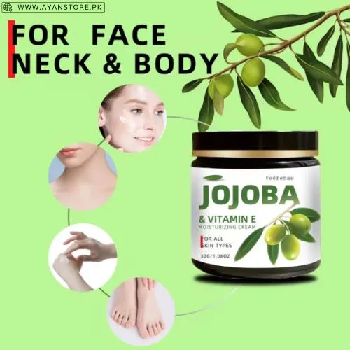 Veérenae Jojoba Oil Vitamin E Moisturizing Cream