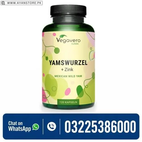 Vegavero Classic Yamswurzel + Zink Capsules in Pakistan