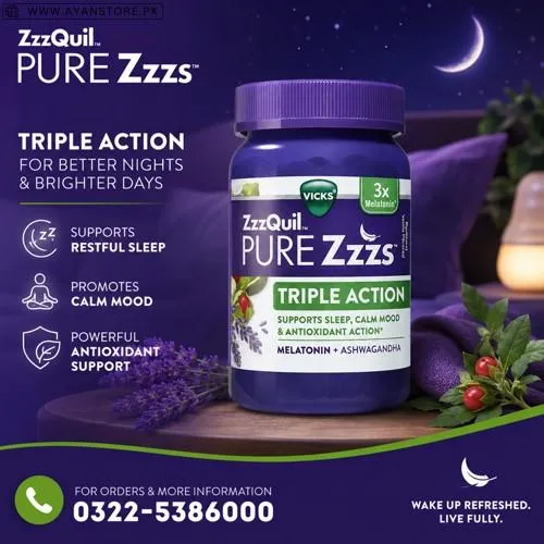 Vicks ZzzQuil PURE Zzzs Gummies in Pakistan