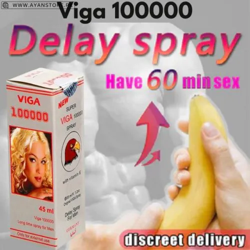 Viga 100000 Long Time Spray For Men