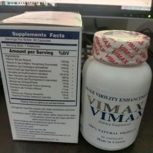 Vimax Capsules 60 S In Pakistan