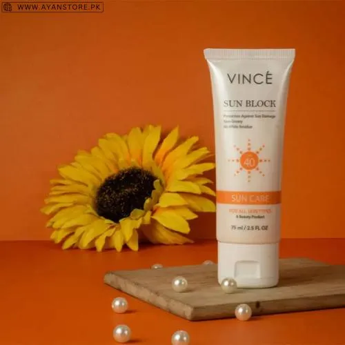 Vince Sunblock Cream Price In Pakistan