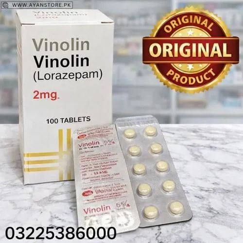 Vinolin Lorazepam 2mg Tablets in Pakistan