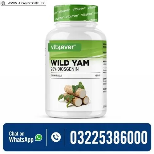 Vit4ever Wild Yam 20% Diosgenin Capsules in Pakistan
