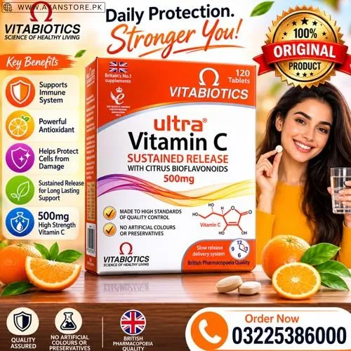 Vitabiotics Ultra Vitamin C Tablets in Pakistan