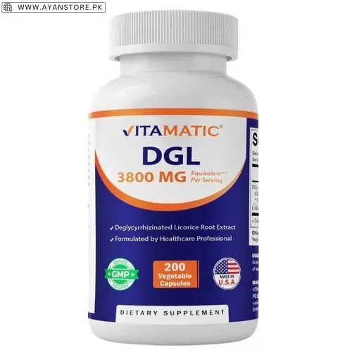 Vitamatic DGL 3800 MG Capsules in Pakistan