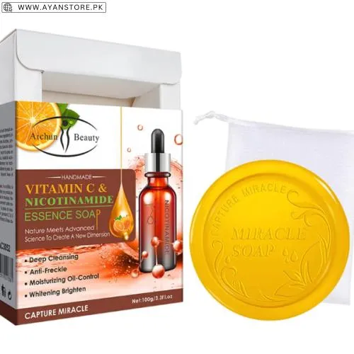 Vitamin C And Nicotinamide Essence Whitening Soap