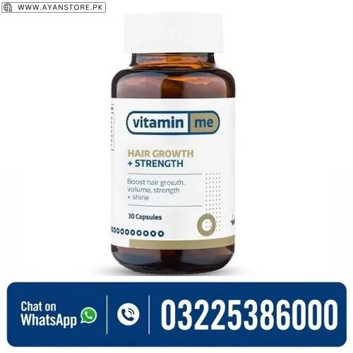Vitamin Me Hair Growth + Strength Capsules in Pakistan