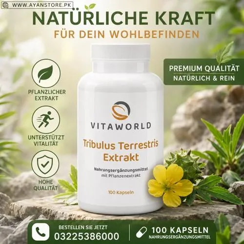 VitaWorld Tribulus Terrestris Extract Capsules in Pakistan