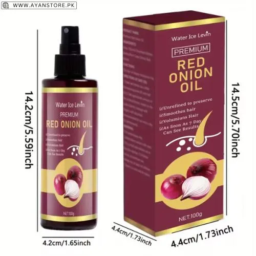 Water Ice Levin Premium Red Onion Oil