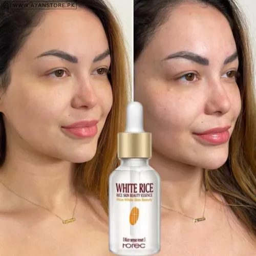 White Rice Serum Before And After