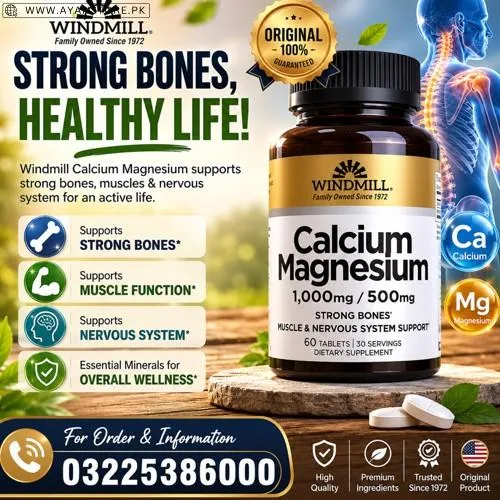 Windmill Calcium Magnesium Tablets in Pakistan