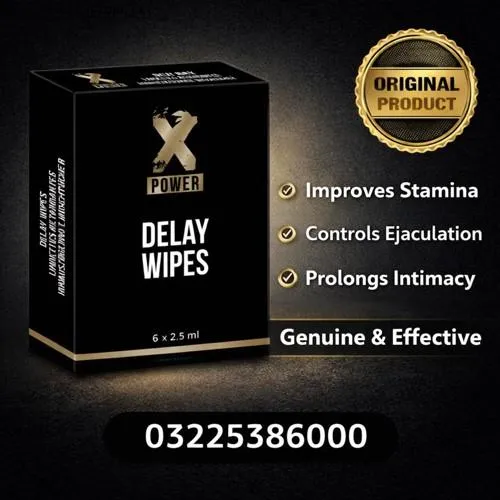 X Power Delay Wipes in Pakistan