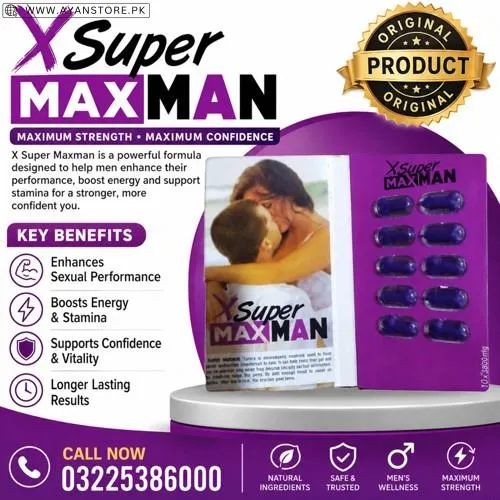 X Super Maxman Tablets in Pakistan
