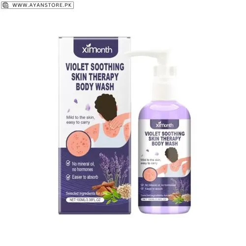 Ximonth Violet Soothing Skin Therapy Body Wash
