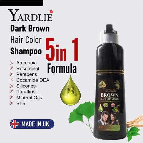 Yardlie Dark Brown Hair Shampoo In Pakistan 