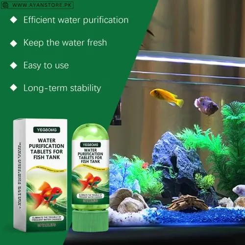 Yegbong Aquarium Water Purification Tablets