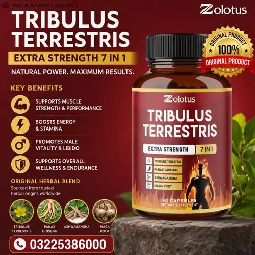 Zolotus Tribulus Terrestris Capsules in Pakistan